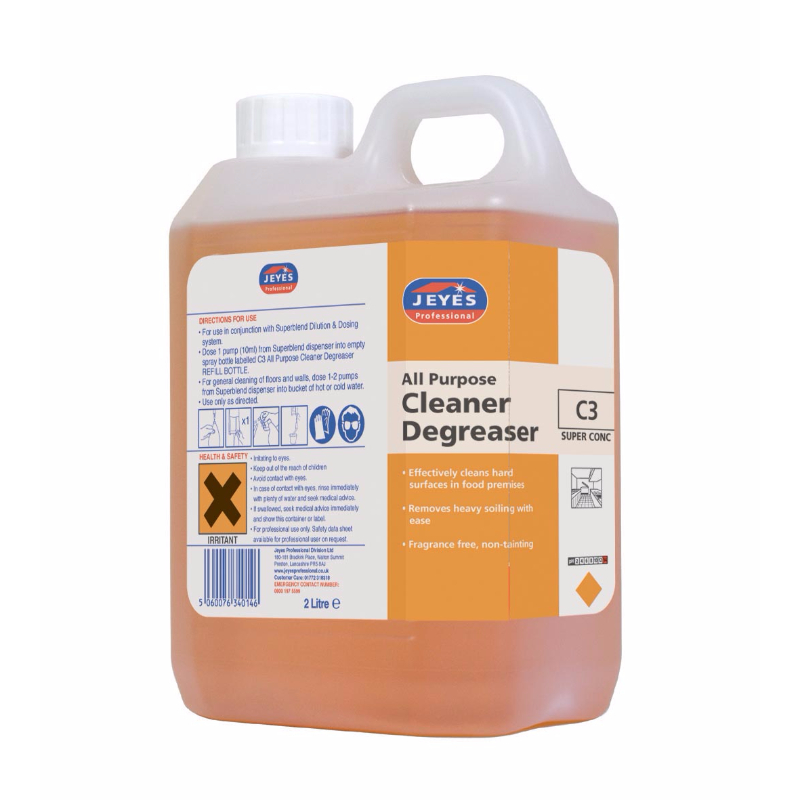 Jeyes C3 All Purpose Cleaner and Degreaser