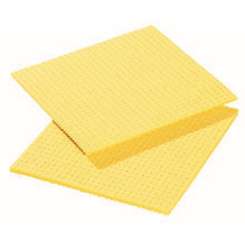 Cellulose Sponge Cloth Yellow x10