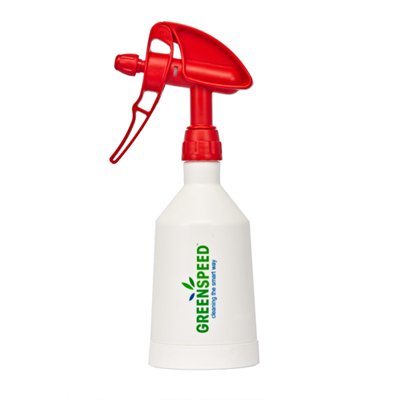 Round Spray Bottle Red head Double Action 500ml
