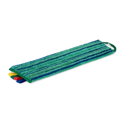 Greenspeed Scrub Mop Green Microfibre Velcro Fit 45cm