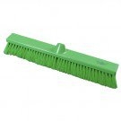 Premier Flat, Stiff Sweeping Broom in Green 500mm