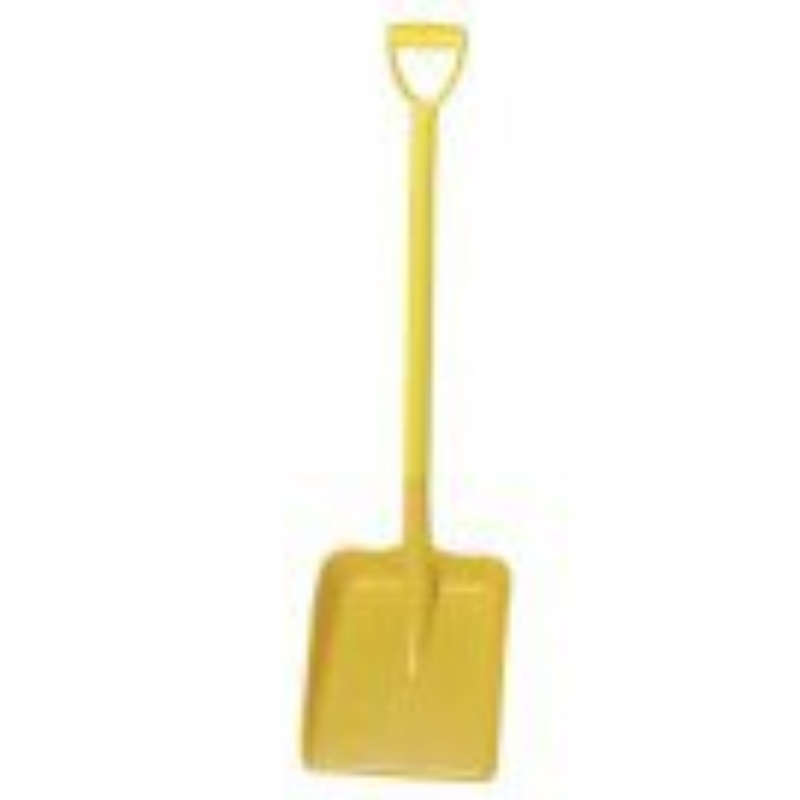 Yellow Heavy Duty D Grip Hygiene Shovel