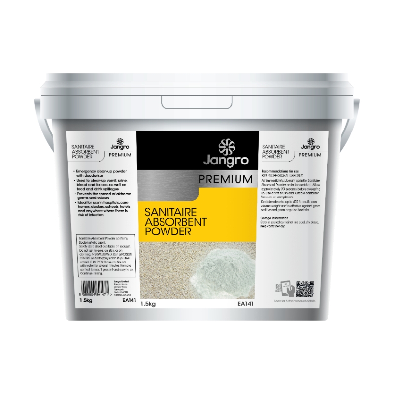 Sanitaire Tub Emergency clean up absorbent powder 1.5kg