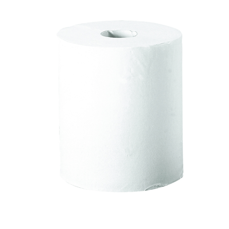 1ply White Centre Feed Shrink Wrapped roll (x6)