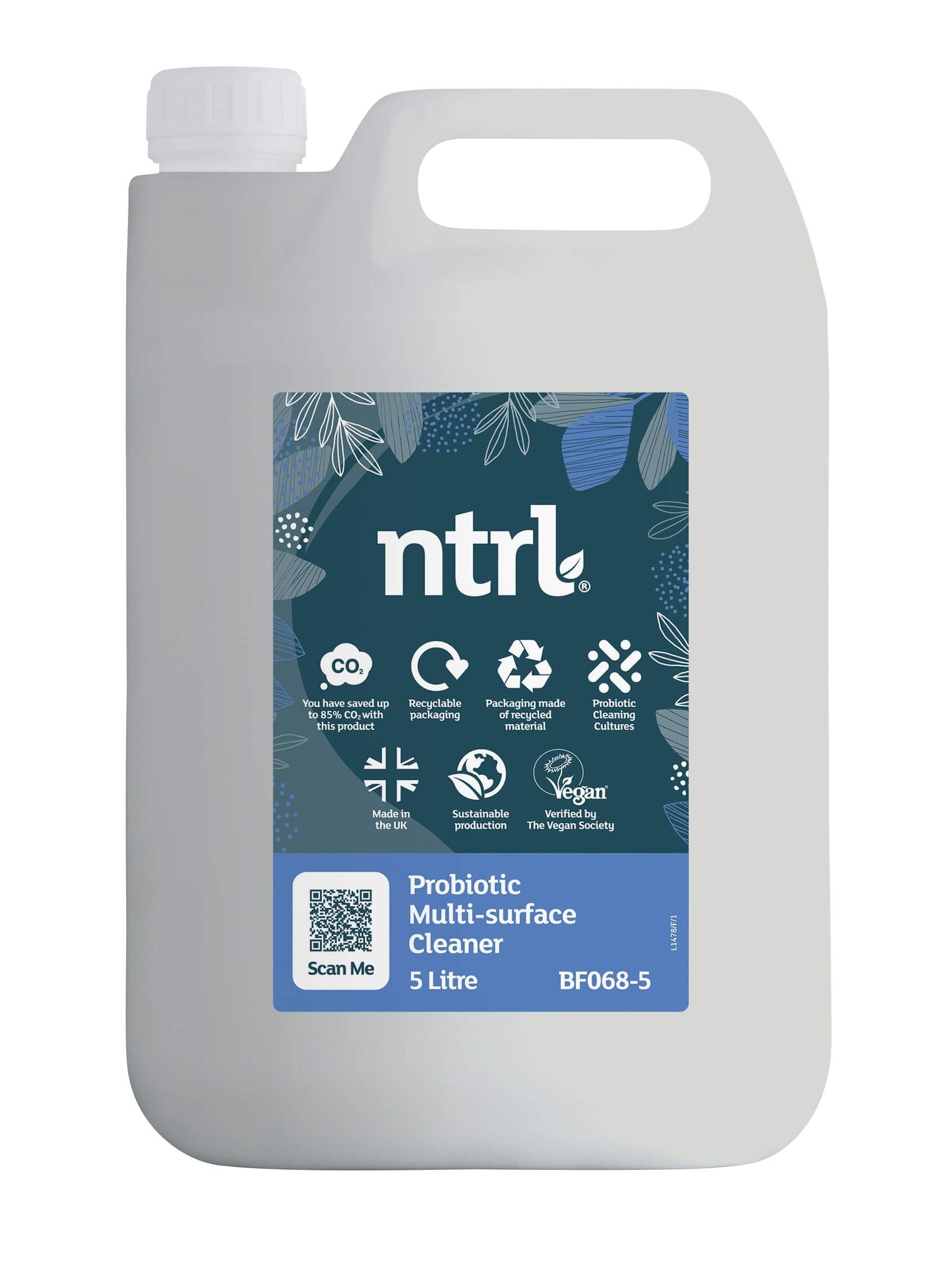 Jangro NTRL Probiotic Multi- Surface Cleaner 5l