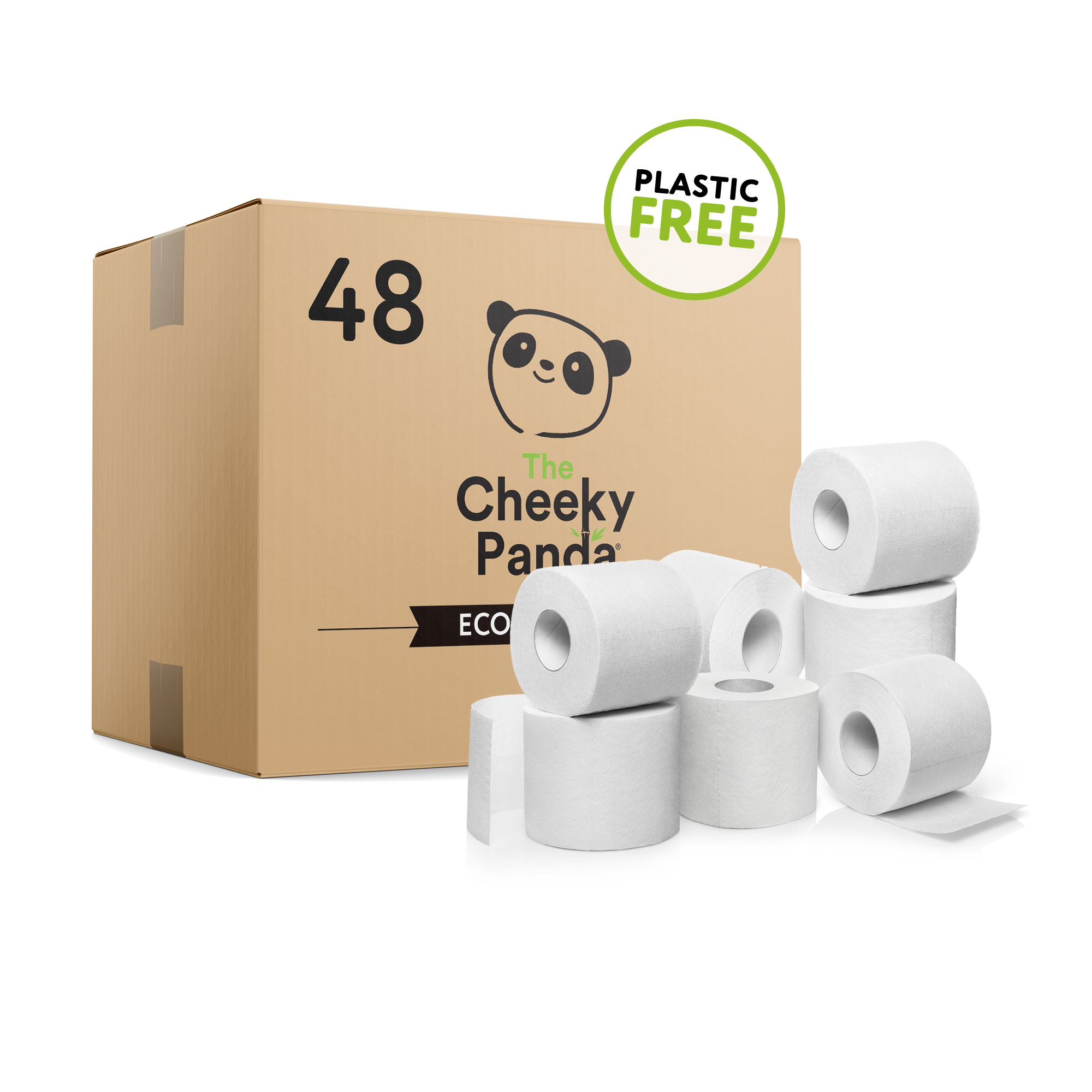 Cheeky Panda Ultra Sustainable P/Free 3 ply T/Tissue x48(200#