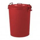 Colour Coded Food Grade Dustbin (Red)