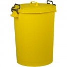 Colour Coded Food Grade Dustbin (Yellow)