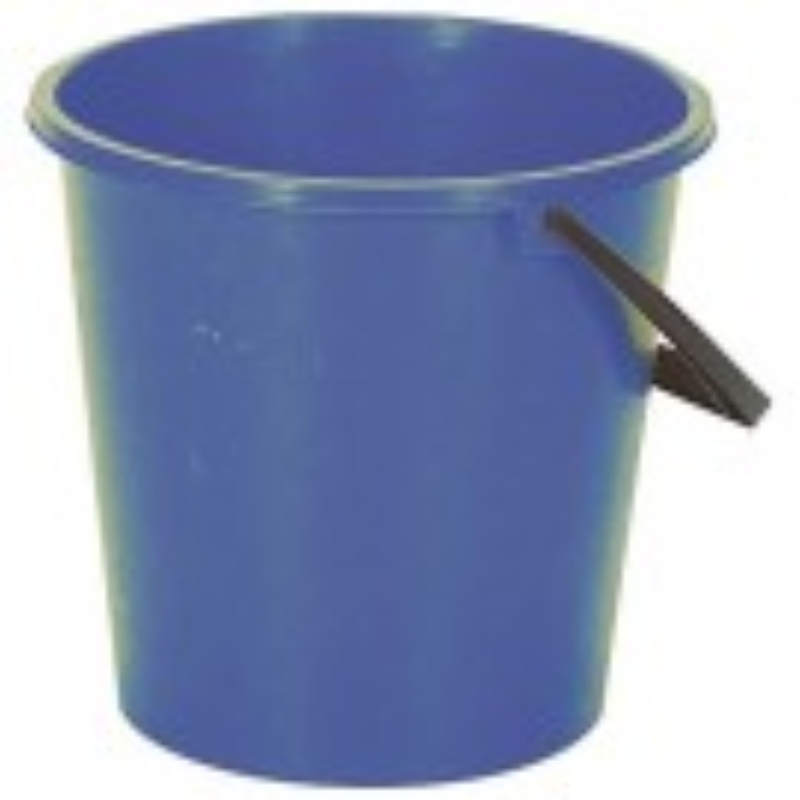 2 Gallon Round Bucket - Blue