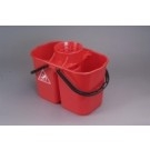 Red Duo-Hygiene Bucket 15L
