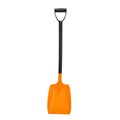 Long Handle Shovel-EXTRA LIGHT Orange Blade/Blk Handle 1110mm