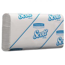 Scott Slimfold 1ply White Hand Towels
