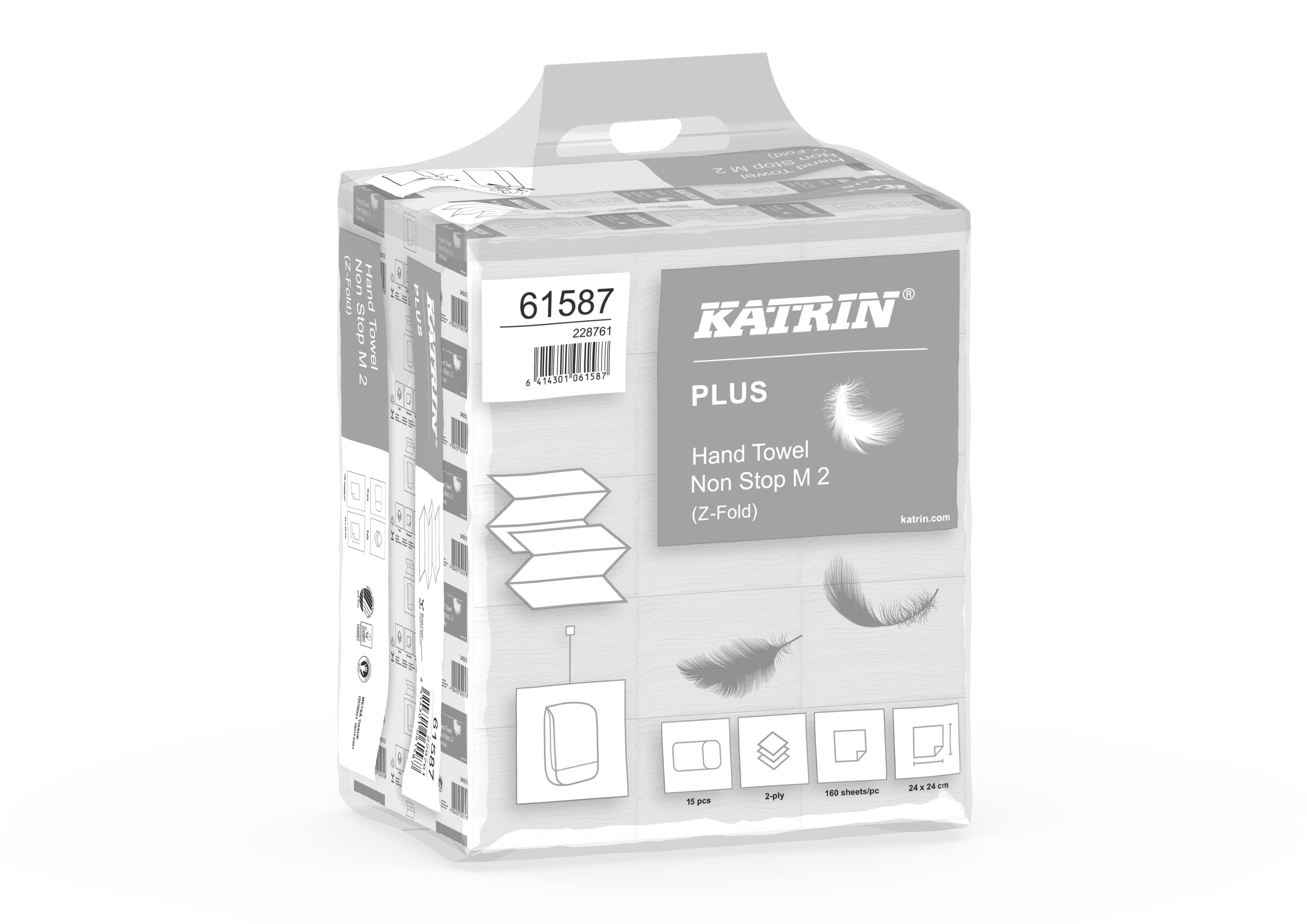 Katrin Plus Non Stop M2 15 x 160 (2400)sheets